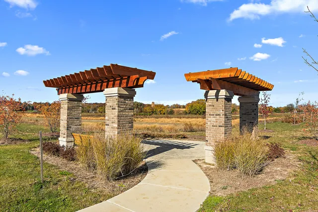 a view of a terrace with chairs