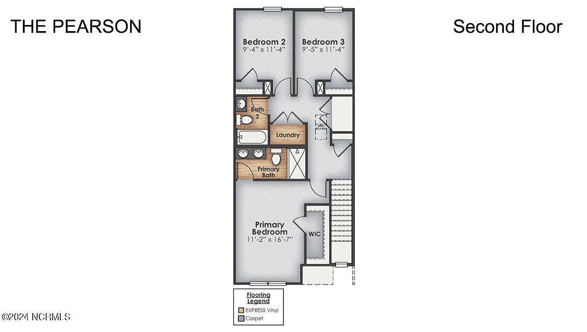 7034 Dunford Road, Unit 119 Leland, NC 28451 - Photo 4 of 30 Second Floor Rendering