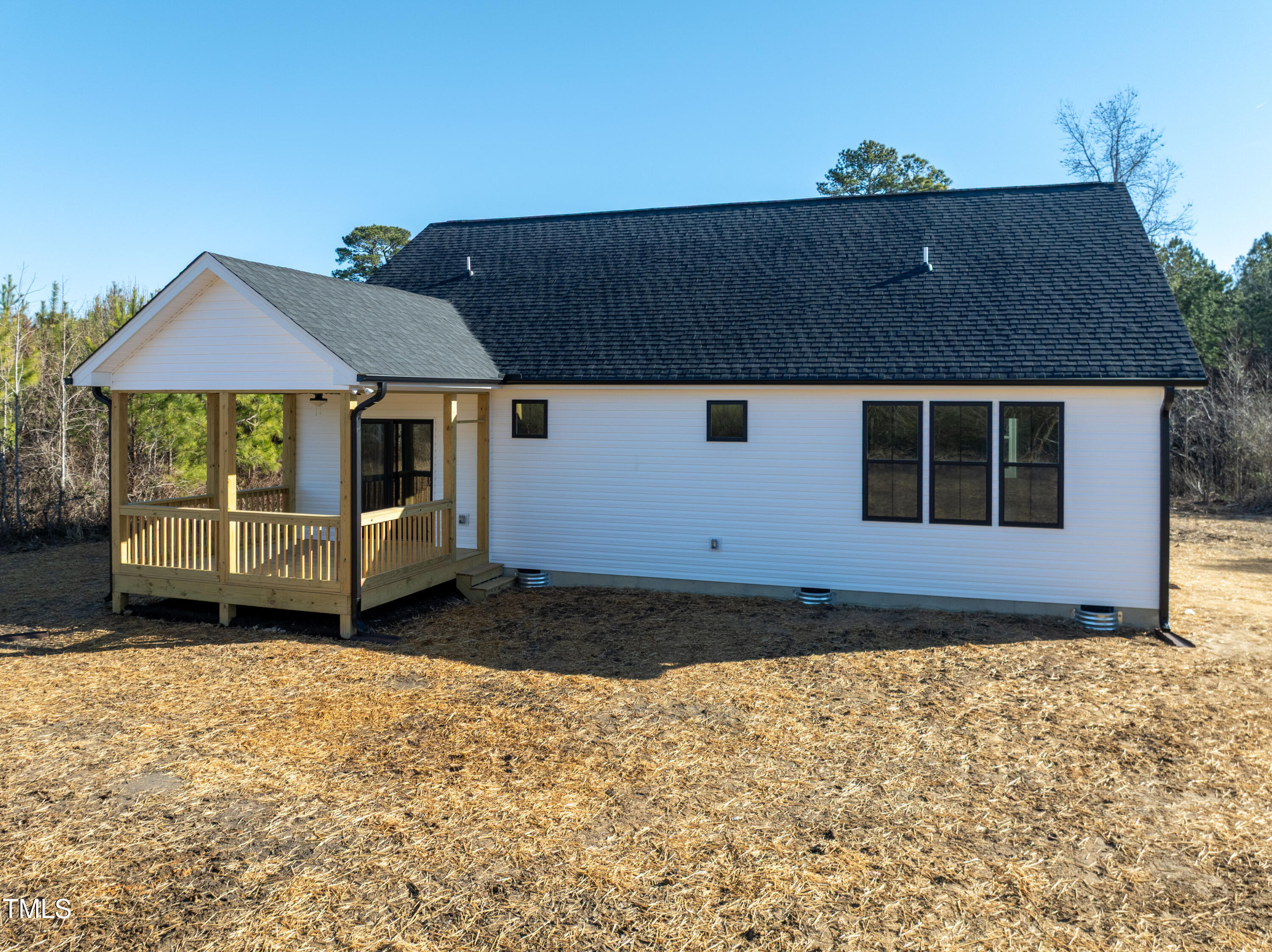 968 Duke Memorial Road Louisburg, NC 27549 - Photo 4 of 19 Rear Elevation