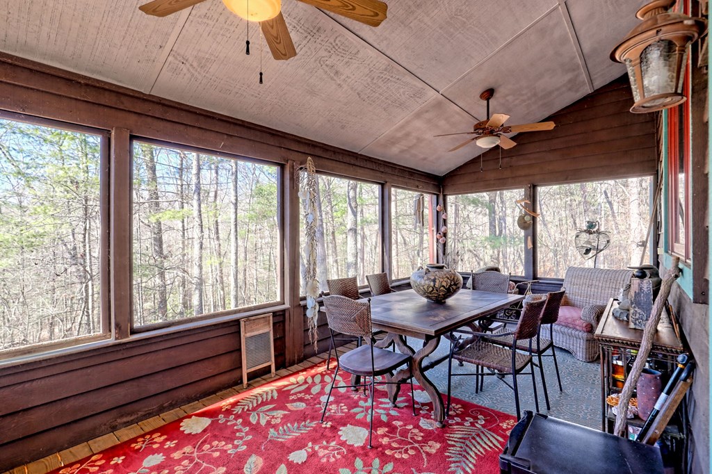 601 Sierra Circle Murphy, NC 28906 - Photo 84 of 87 a view of a dining room with furniture window and outside view