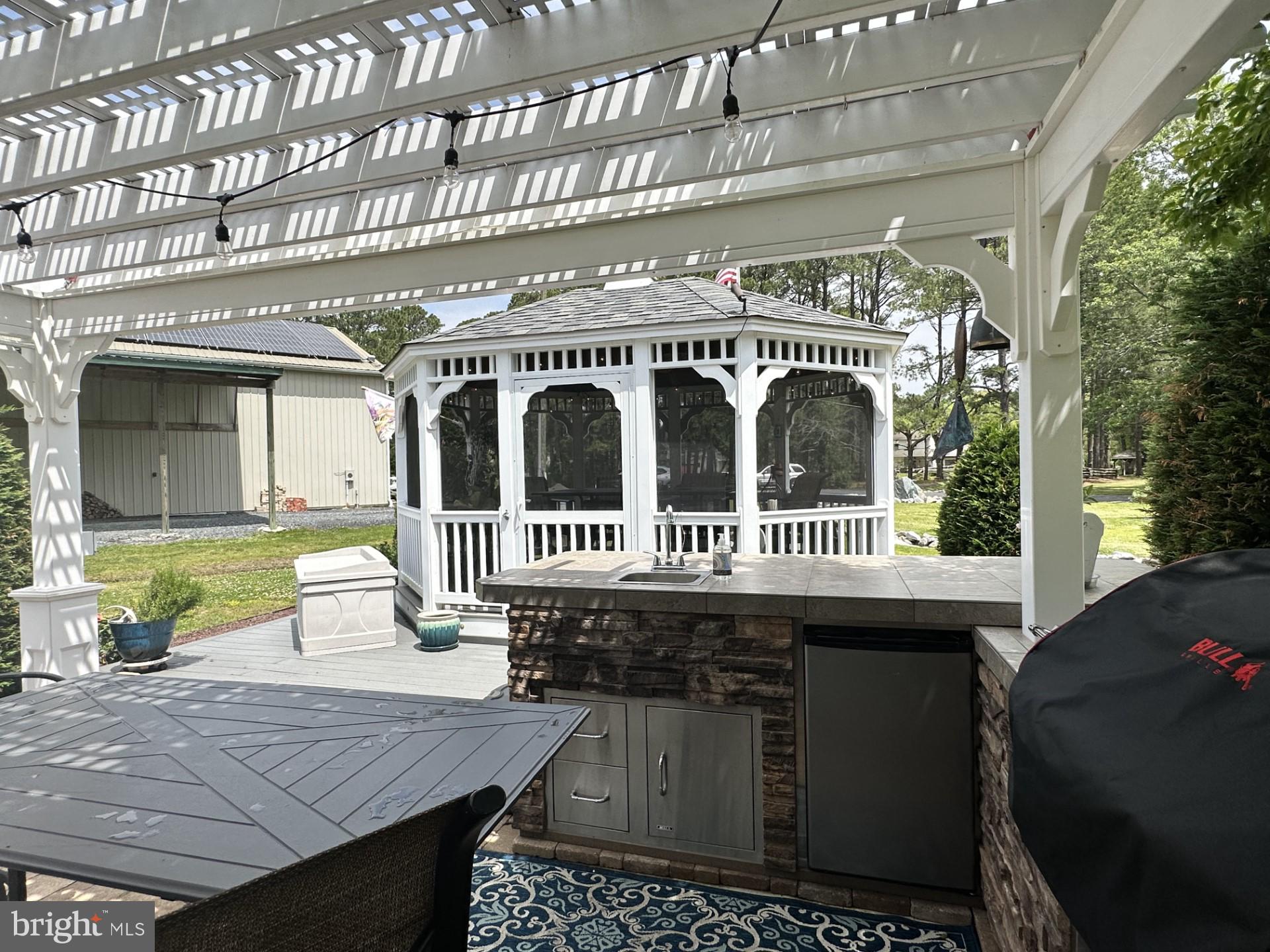 26463 Asbury Avenue Crisfield, MD 21817 - Photo 34 of 94 View from under pegola