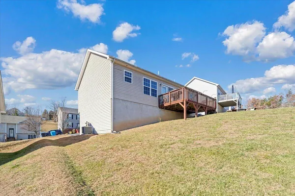 a view of a house with a snow