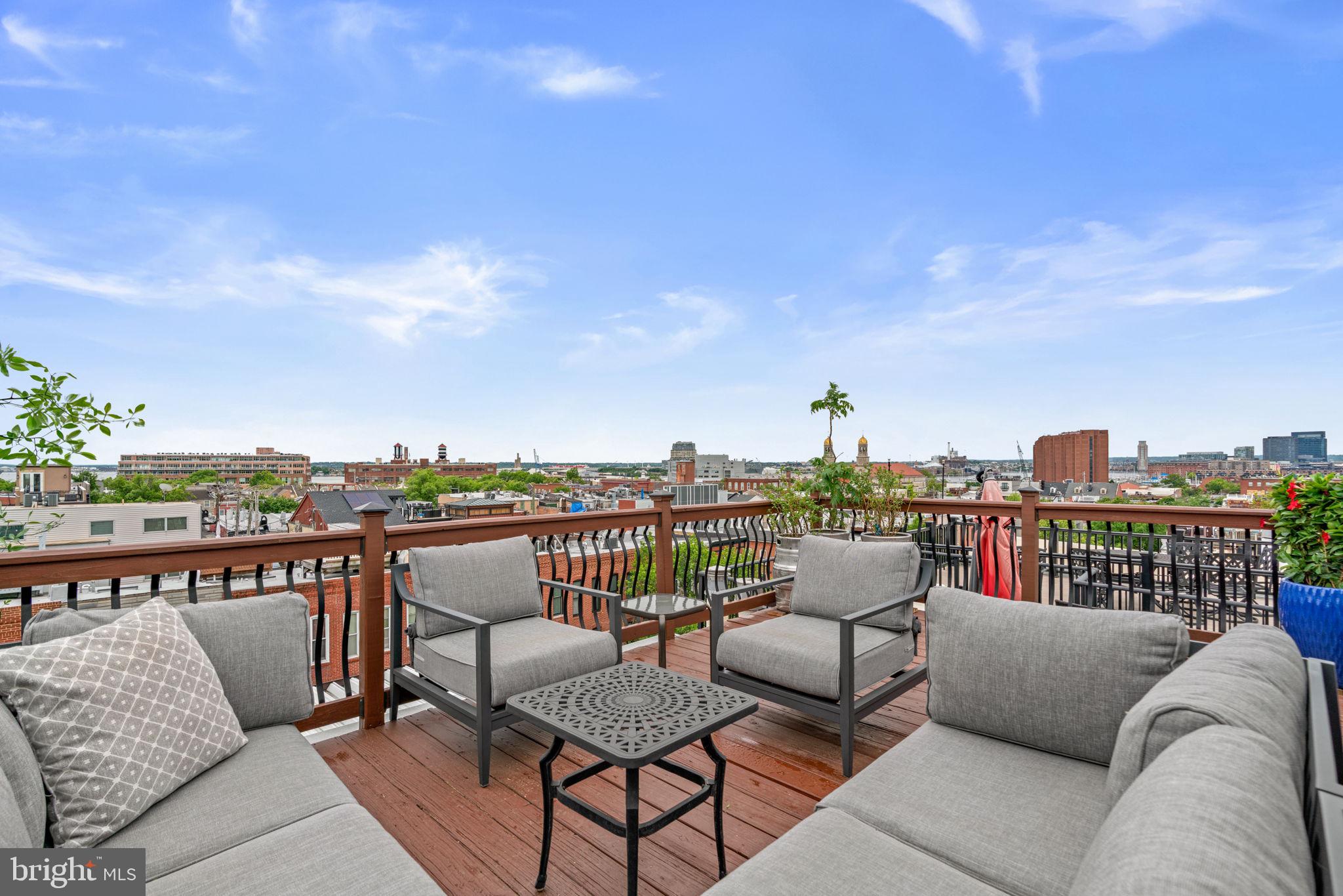 2916 Dillon Street Baltimore, MD 21224 - Photo 54 of 83 Rooftop Deck