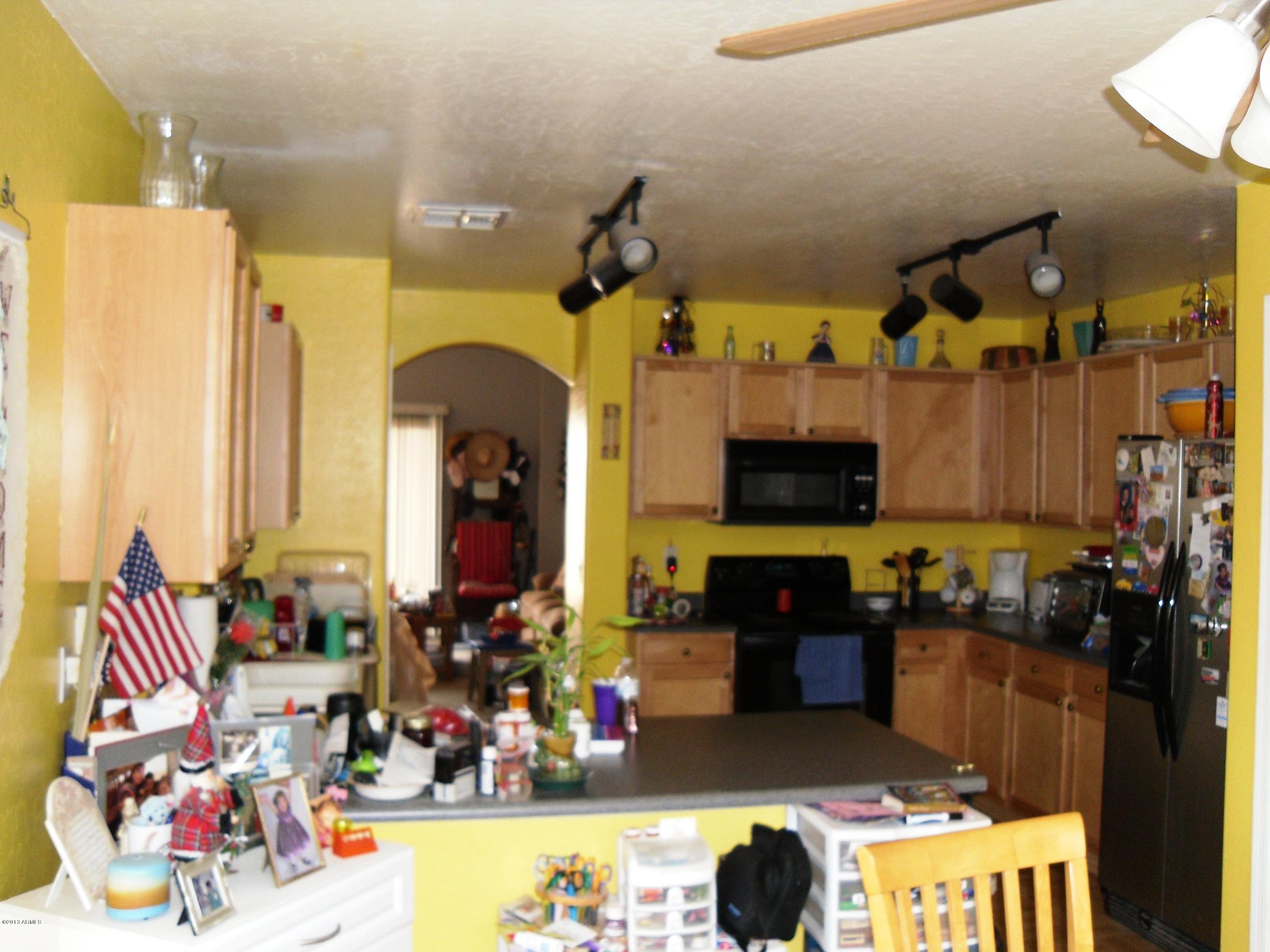 View of Kitchen from dining rm