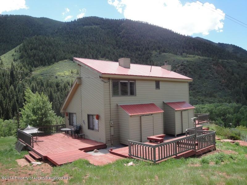 155 Strawberry Road Basalt, CO 81621 - Photo 2 of 12 Exterior-back of house