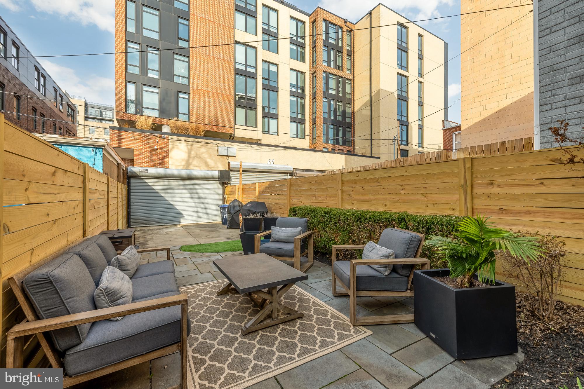 1834 6th Street Northwest Washington, DC 20001 - Photo 14 of 36 a outdoor living room with furniture