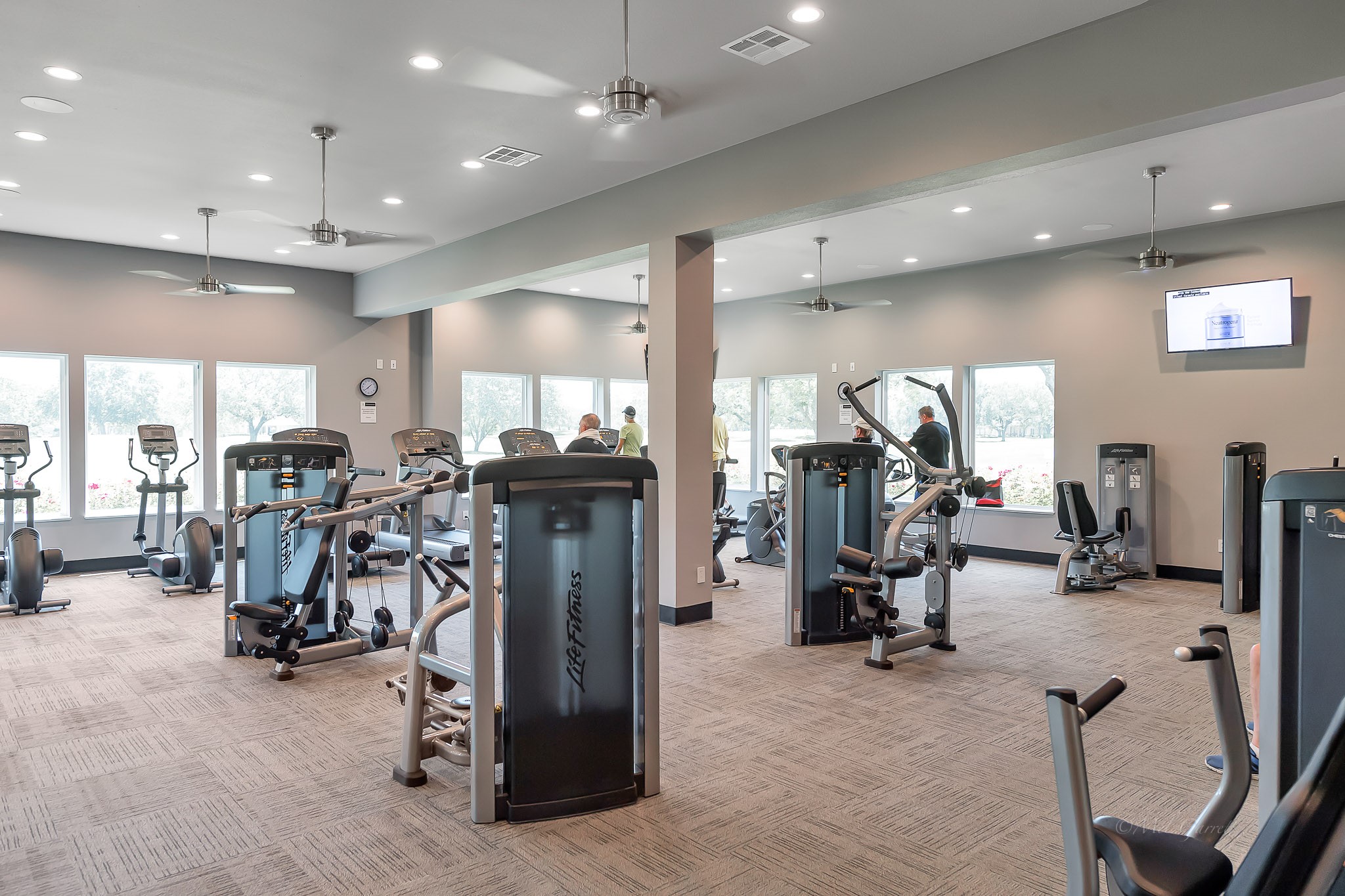 4403 Wickby Street Fulshear, TX 77441 - Photo 47 of 50 a view of a room with gym equipment