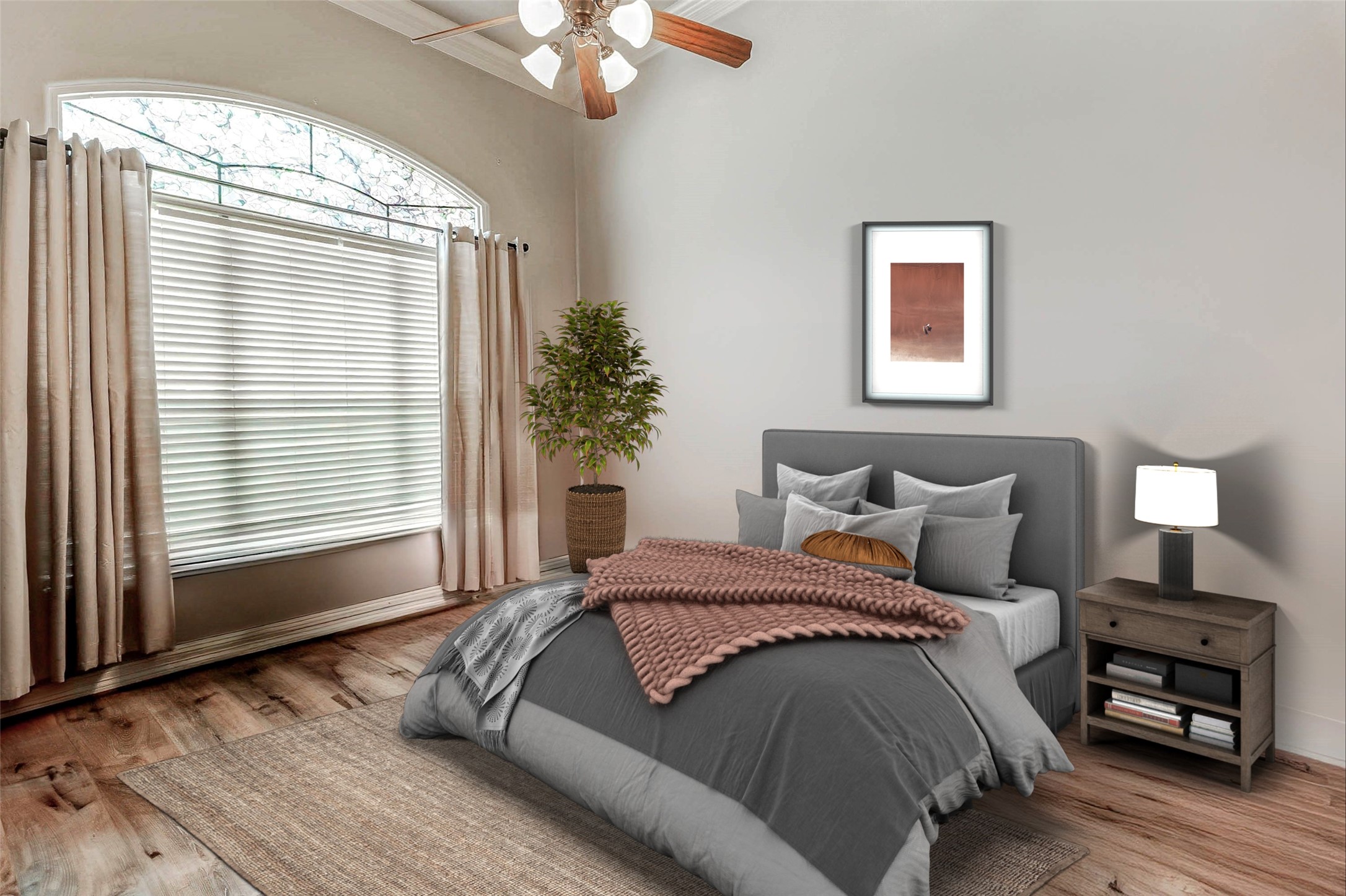 4403 Wickby Street Fulshear, TX 77441 - Photo 10 of 50 a bedroom with a bed and a window