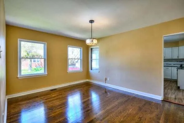 a window in an empty room with a window