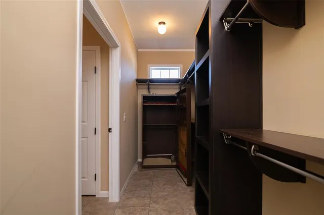 a view of walk in closet