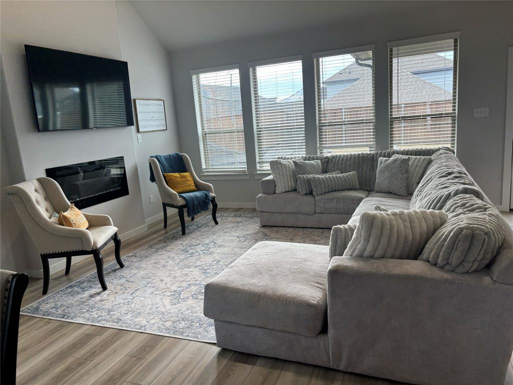2029 Dovedale Drive Forney, TX 75126 - Photo 3 of 18 a living room with furniture and a large window