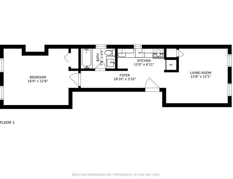 475 Palisade Avenue, Unit 4 Jersey City, NJ 07307 - Photo 15 of 16 a picture of a floor plan