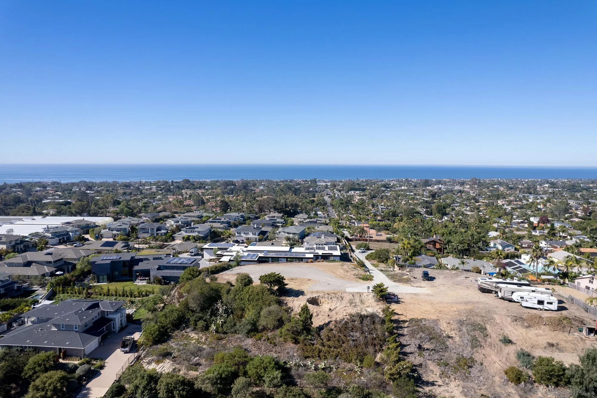 701 Passiflora Avenue Encinitas, CA 92024 - Photo 3 of 10 an aerial view of a city with lots of residential buildings