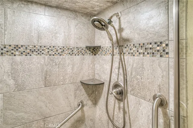 a view of yard with ocean view