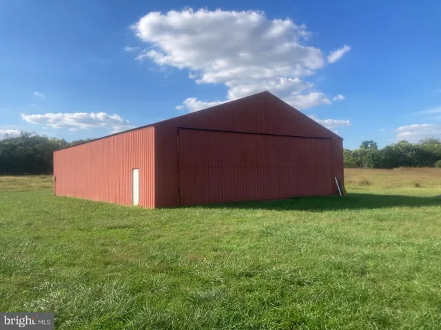 a backyard of a house