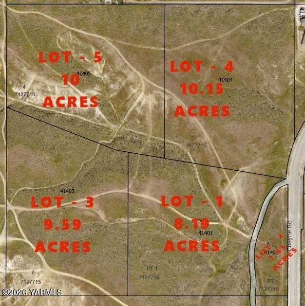 Nna Cheyne Road, Unit LOT4 Zillah, WA 98953 - Photo 2 of 2 Cheyne-all -5-Lots-2