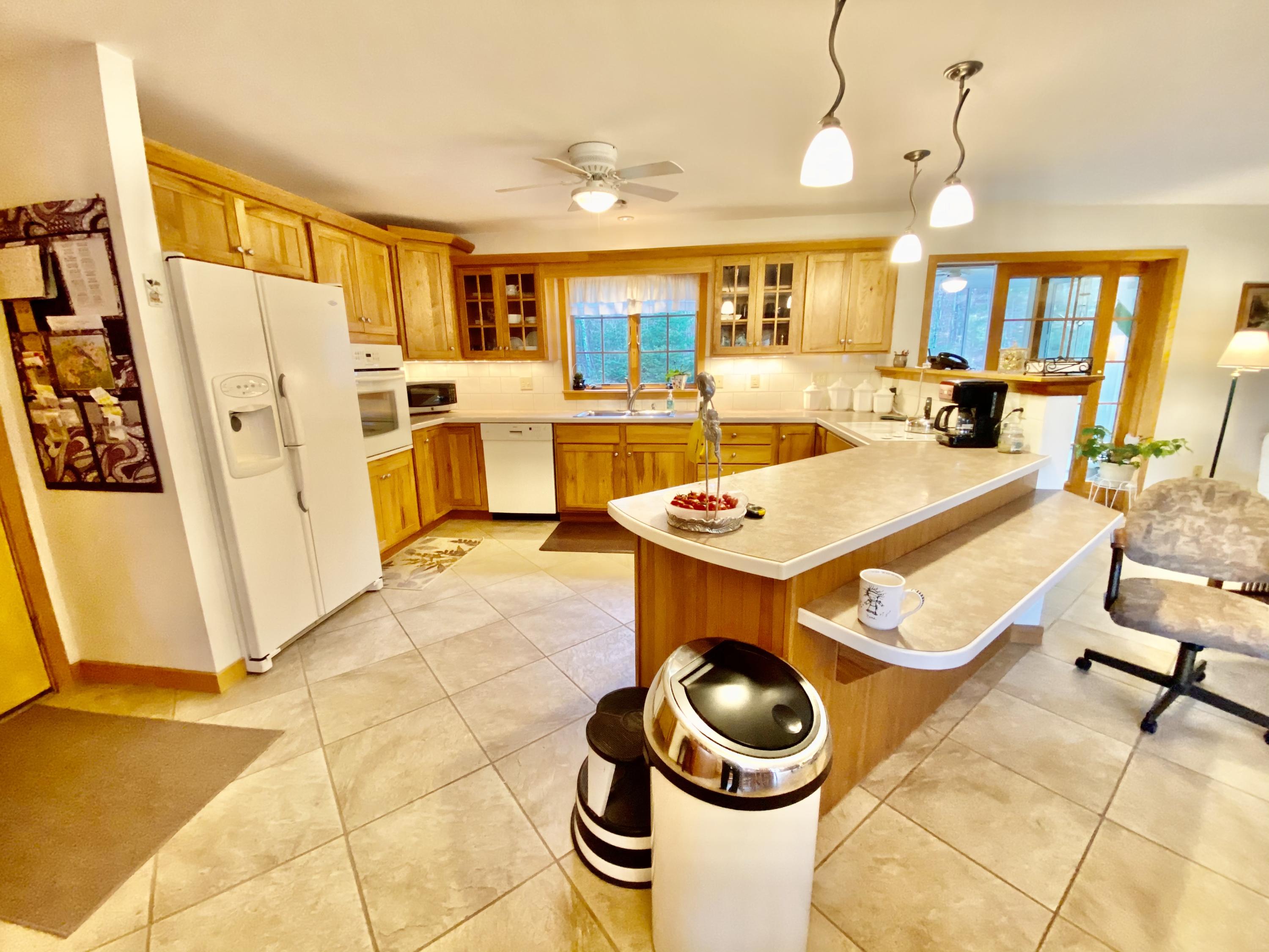 302 East Newport Road Stetson, ME 04488 - Photo 23 of 78 Gourmet Hickory Kitchen