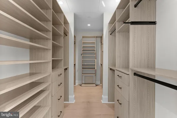 a bathroom with a shower and a bathtub