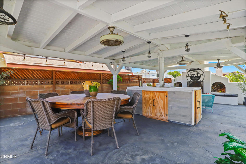 300 C Street Fillmore, CA 93015 - Photo 23 of 41 a view of a garage with a table and chairs