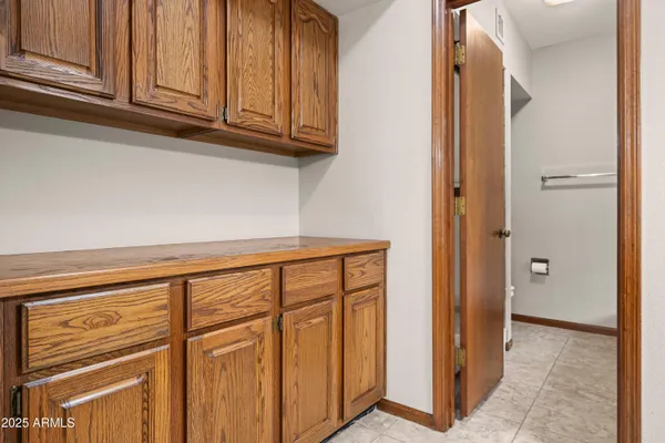 a view of swimming pool with a yard