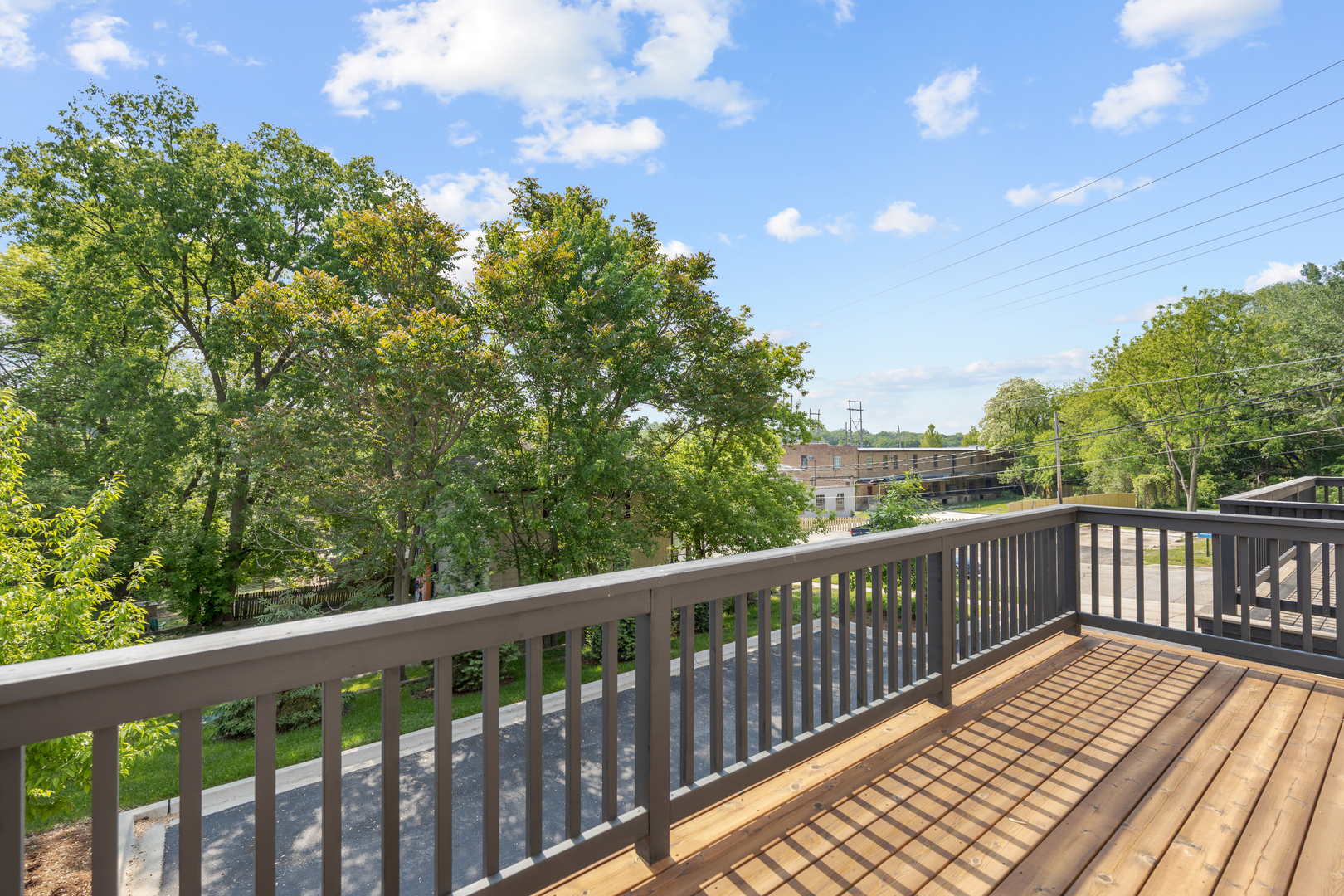405 North 1st Street Geneva, IL 60134 - Photo 11 of 30 a view of a balcony with wooden floor