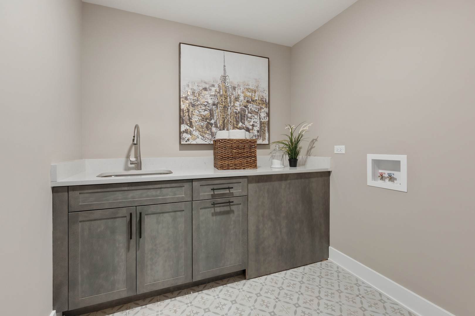 405 North 1st Street Geneva, IL 60134 - Photo 21 of 30 a bathroom with a sink and a window