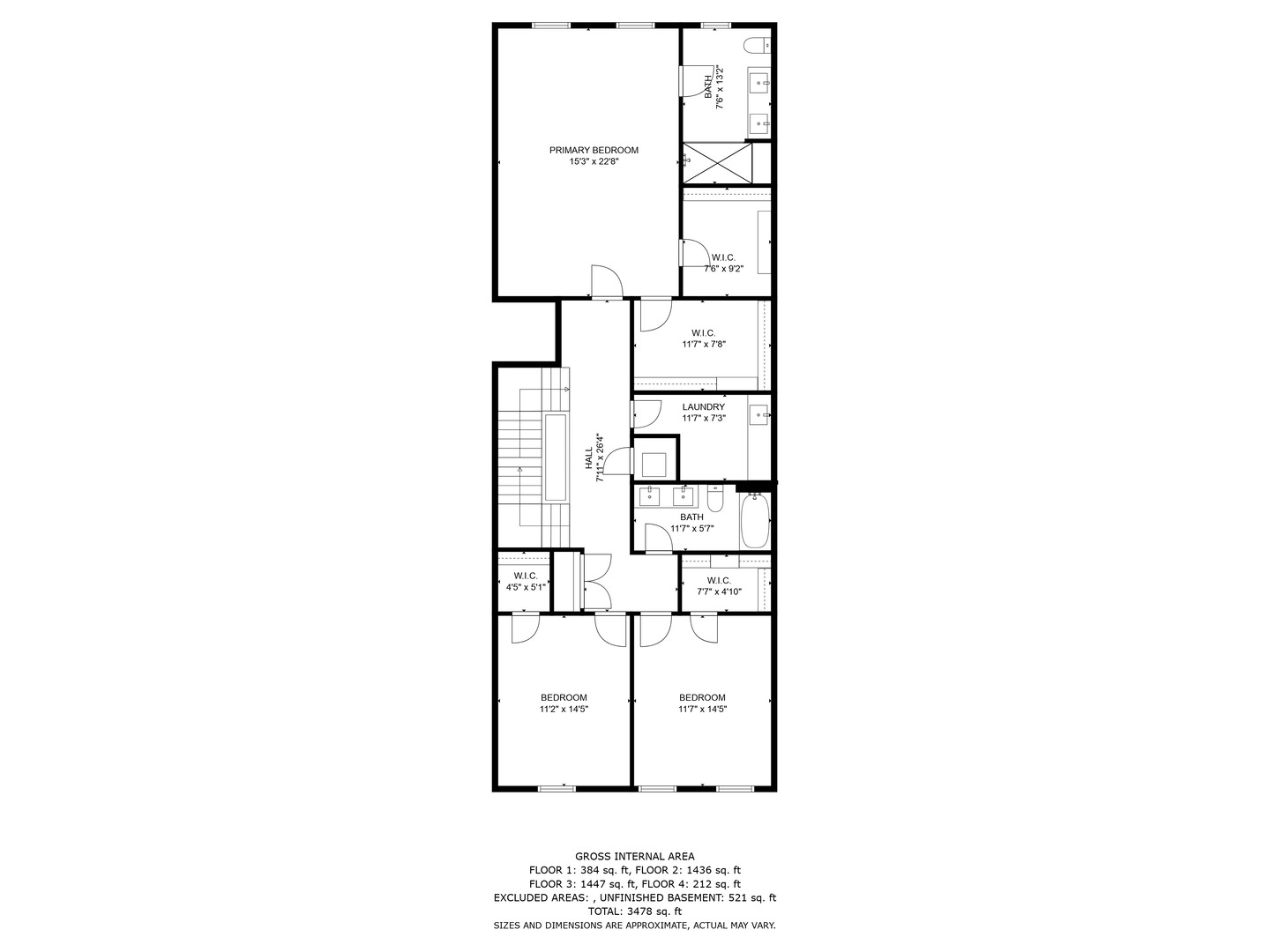 405 North 1st Street Geneva, IL 60134 - Photo 28 of 30 a picture of a floor plan