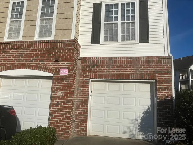 a front view of a house with a window
