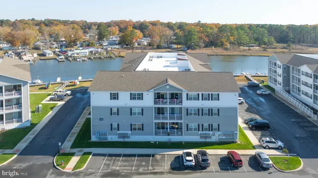 a view of a city with tall buildings