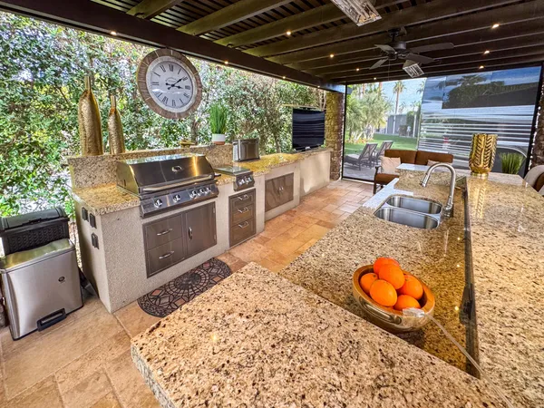 a view of a room with storage space