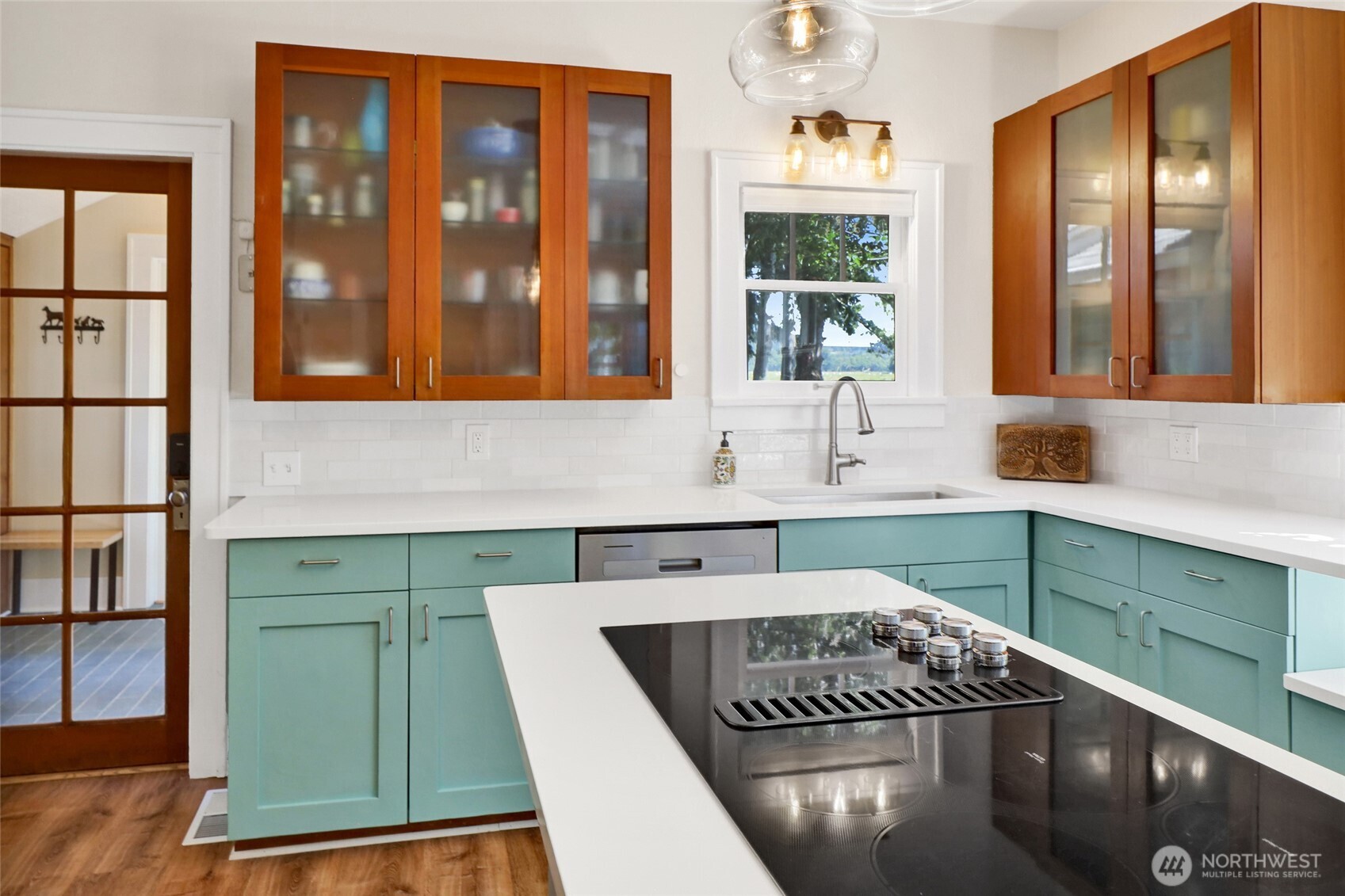 4749 Chuckanut Mountain Drive Bow, WA 98232 - Photo 26 of 40 a kitchen with a sink and a window