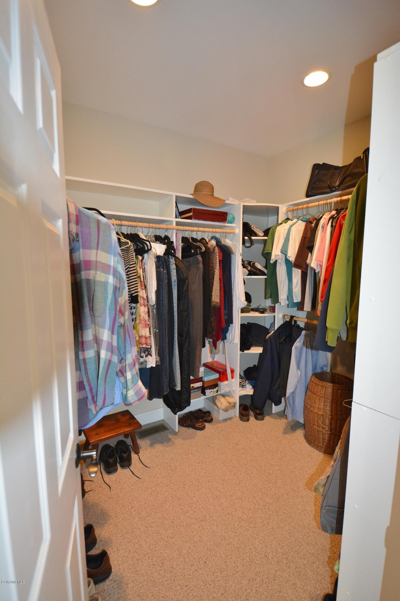 386 Moberg Road Becket, MA 01223 - Photo 18 of 50 Master Walk In Closet