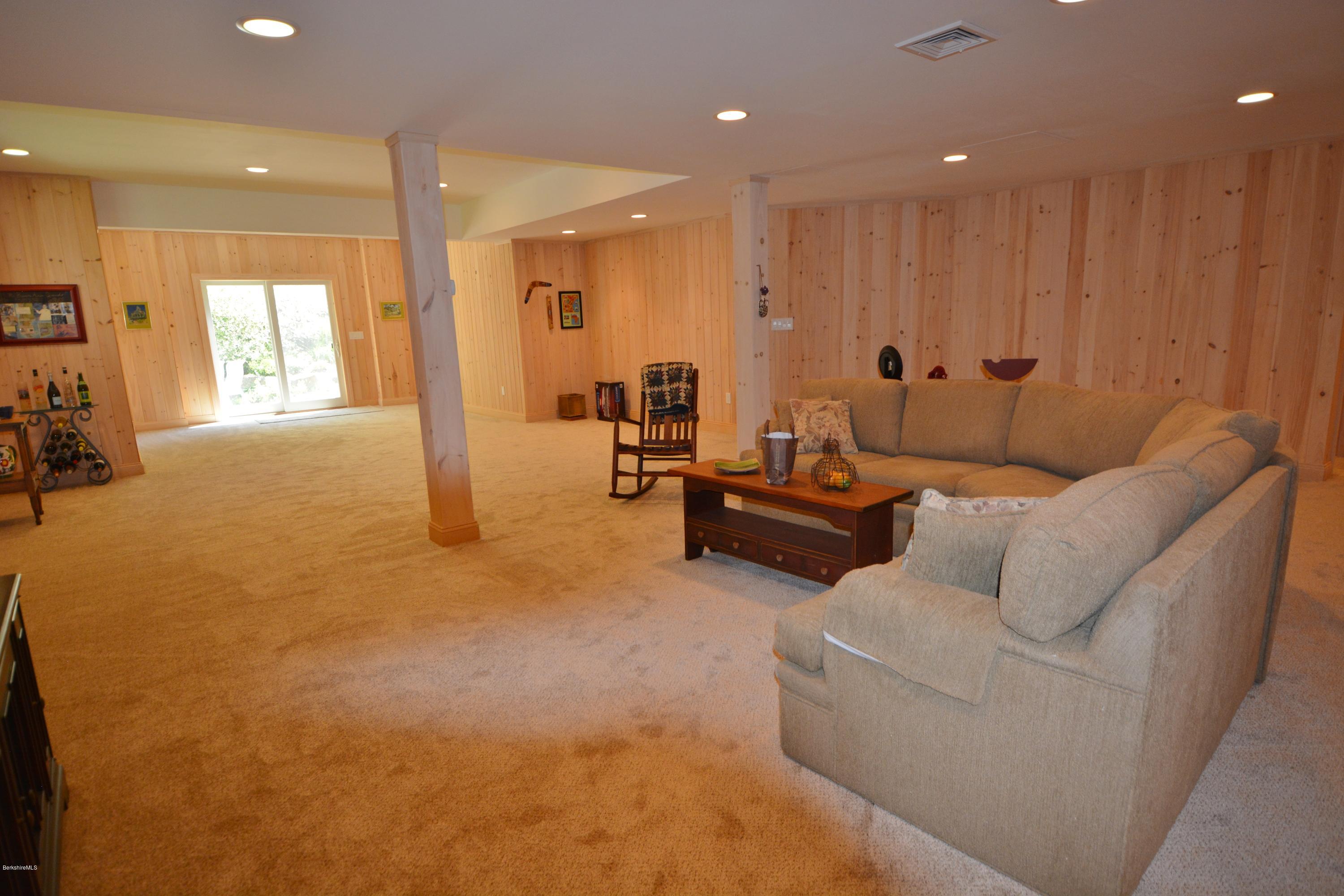 386 Moberg Road Becket, MA 01223 - Photo 29 of 50 Lower Level Family Room