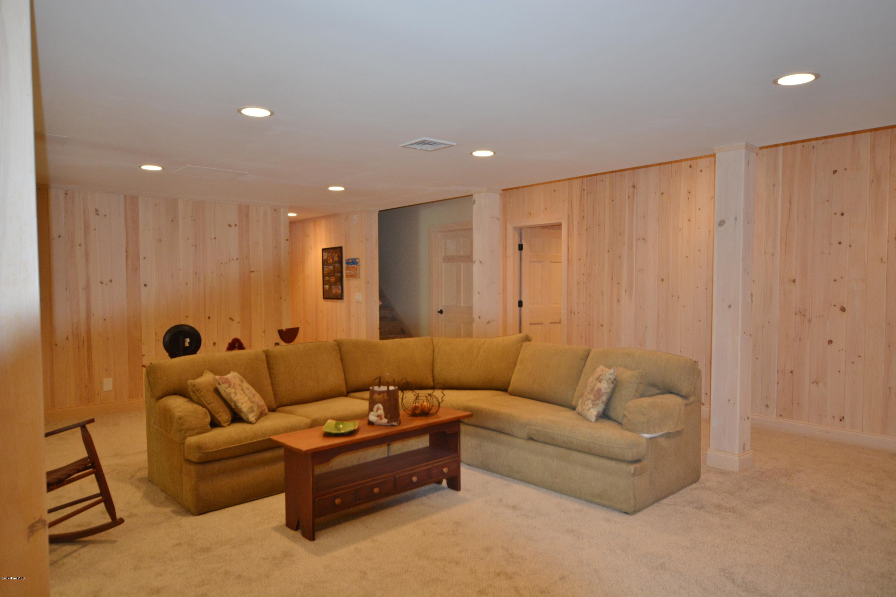 386 Moberg Road Becket, MA 01223 - Photo 30 of 50 Lower Level Family Room