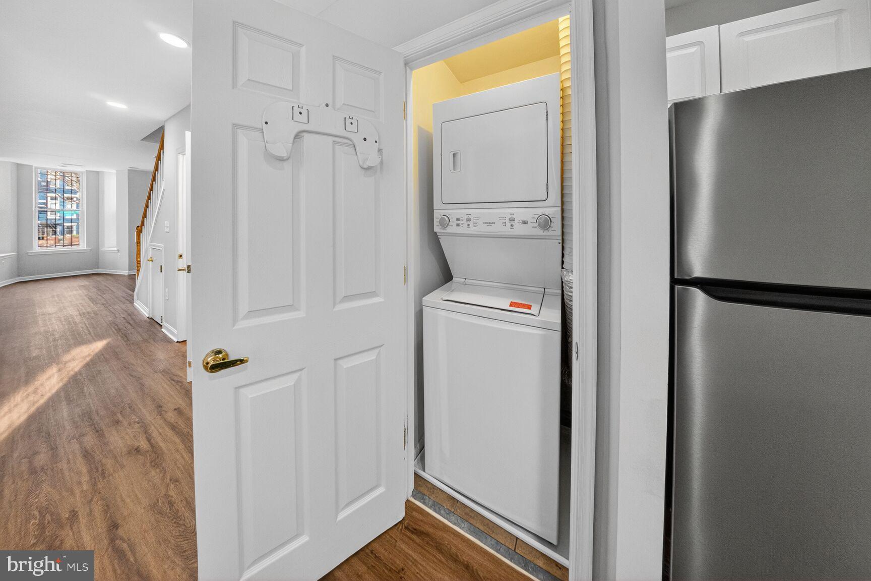 46 Florida Avenue Northwest Washington, DC 20001 - Photo 13 of 40 Laundry convenience in a bright space.