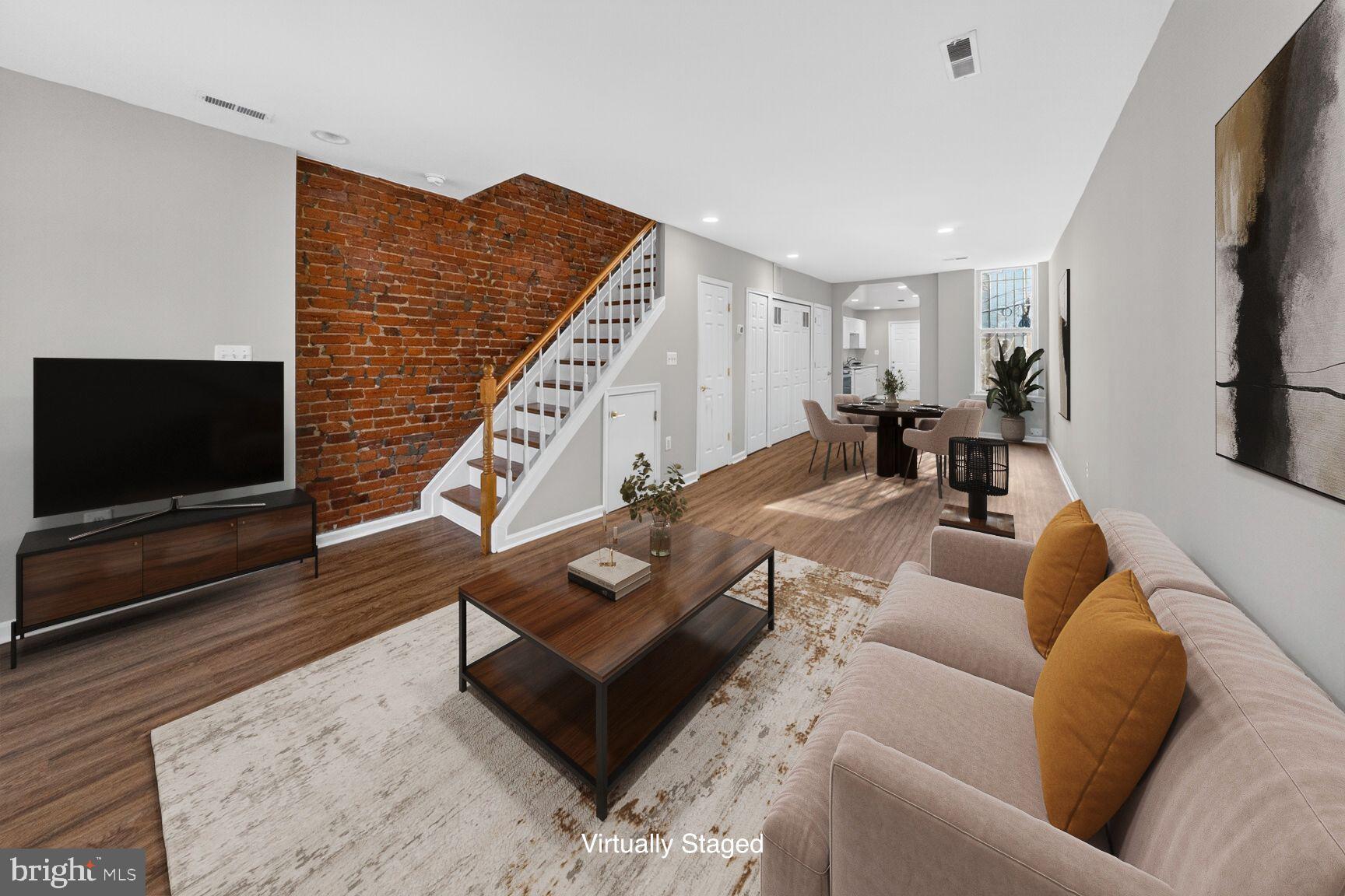 46 Florida Avenue Northwest Washington, DC 20001 - Photo 40 of 40 Main floor open floorplan