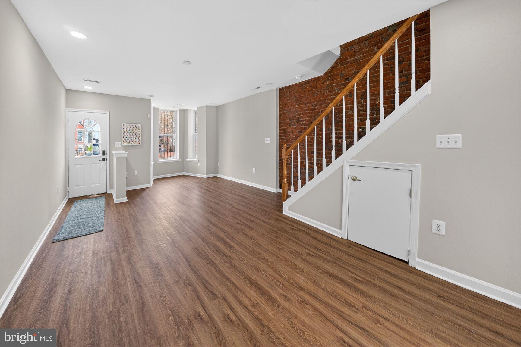 46 Florida Avenue Northwest Washington, DC 20001 - Photo 5 of 40 Spacious entryway with modern charm.