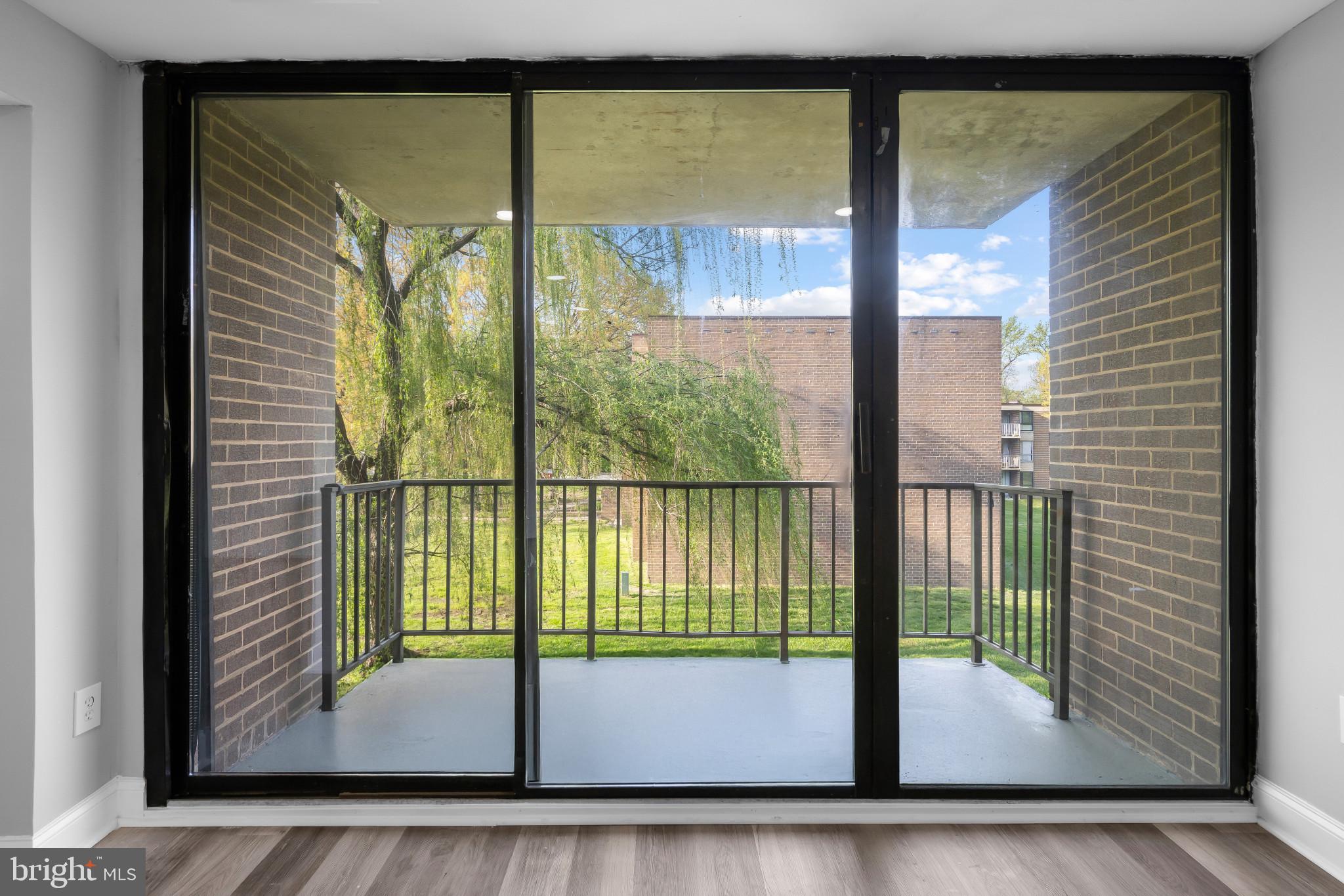 7975 Riggs Road, Unit 5 Hyattsville, MD 20783 - Photo 8 of 36 Balcony off Living Room