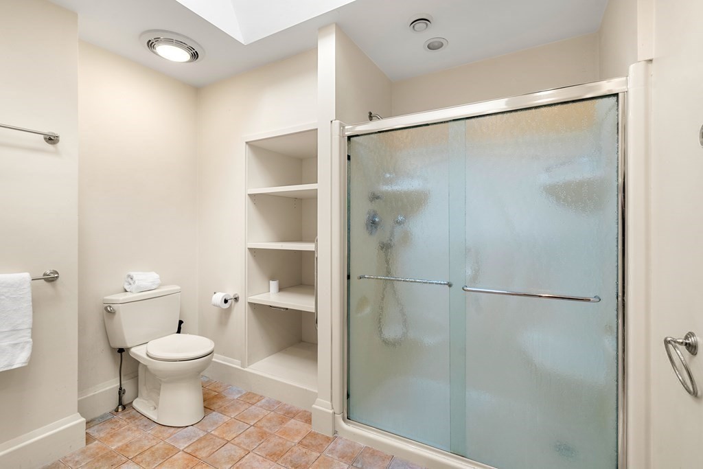 22 Arrowhead Road Marblehead, MA 01945 - Photo 20 of 34 a bathroom with a toilet and a shower