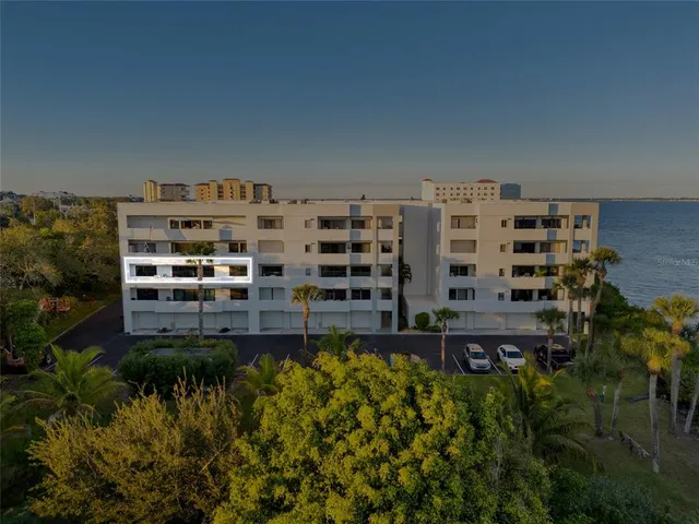 a view of a city with tall buildings