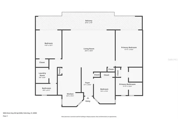 $434,999 | 5055 Dixie Highway Northeast, Unit B206, Palm Bay, FL 32905
