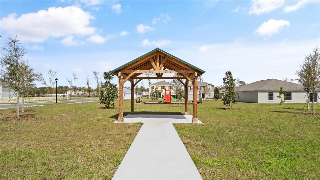 1394 Inkberry Circle DeLand, FL 32720 - Photo 24 of 26 a view of swimming pool in front of residential houses with outdoor space