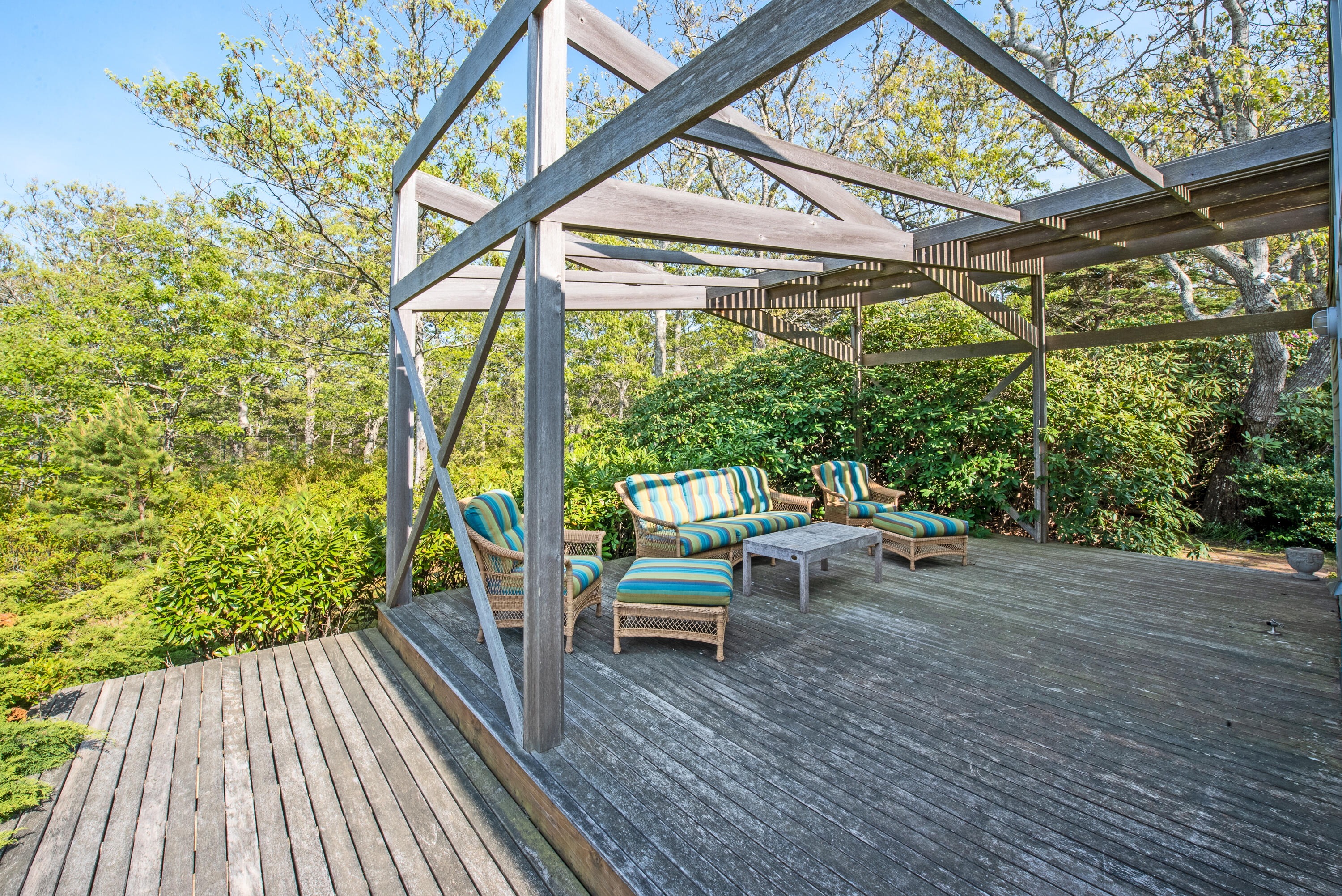 30 Gulch Road Wellfleet, MA 02667 - Photo 12 of 41 a view of outdoor space with seating
