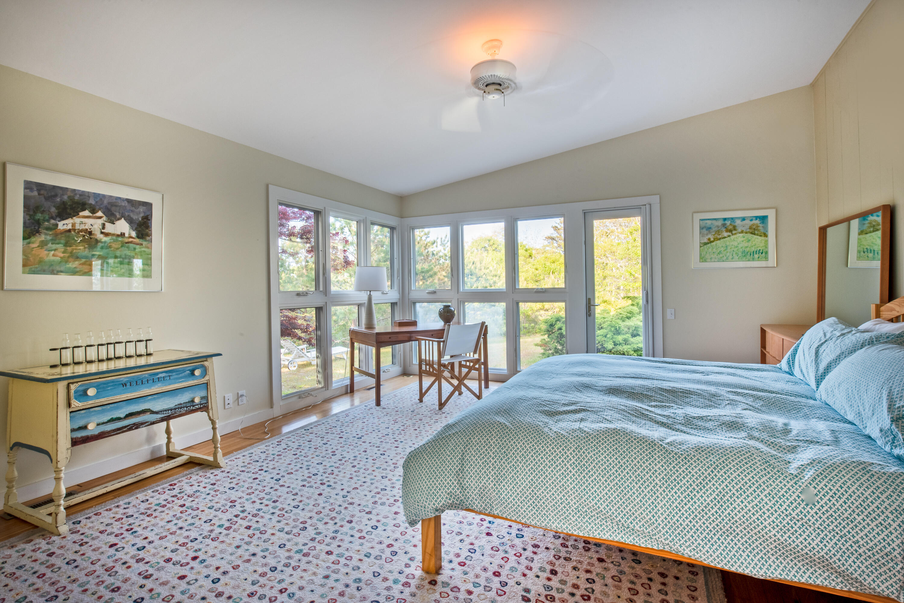 30 Gulch Road Wellfleet, MA 02667 - Photo 31 of 41 a bed sitting in a bedroom next to a window