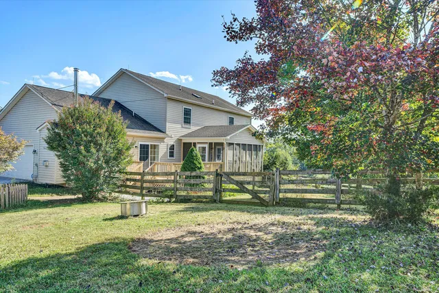 a view of an outdoor space and yard
