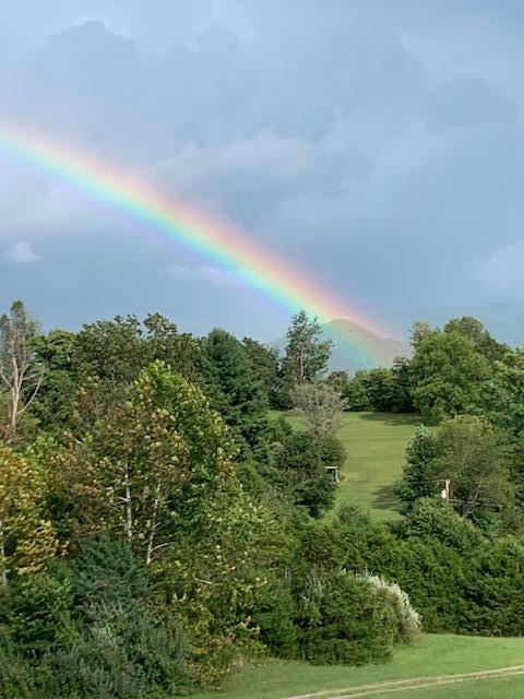 1670 Forge Road Lexington, VA 24450 - Photo 10 of 65 Beautiful view of rainbow from front of