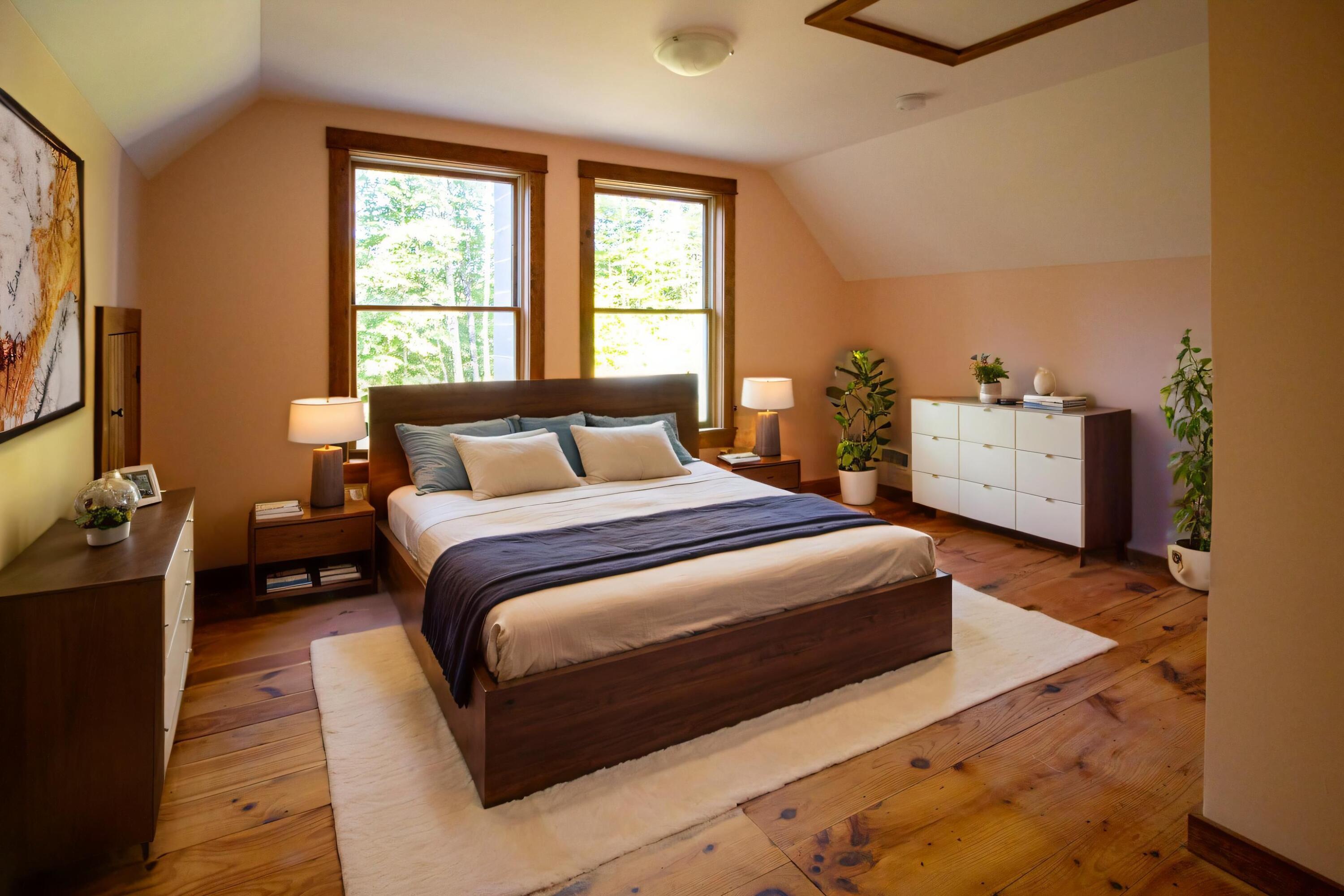 154 Lombard Hill Road Limerick, ME 04048 - Photo 35 of 41 Main Bedroom Staging Suggestion