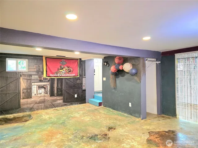 a view of a livingroom with front door