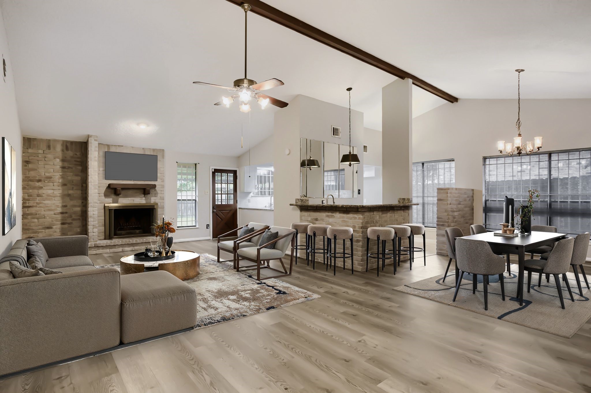 10103 Inwood Shadows Street Houston, TX 77088 - Photo 1 of 32 a view of a dining room with furniture