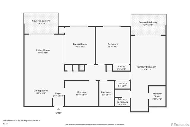 $310,000 | 3675 South Cherokee Street, Unit 400, Englewood, CO 80110